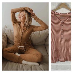 Albion Cabin Fever Striped Henley